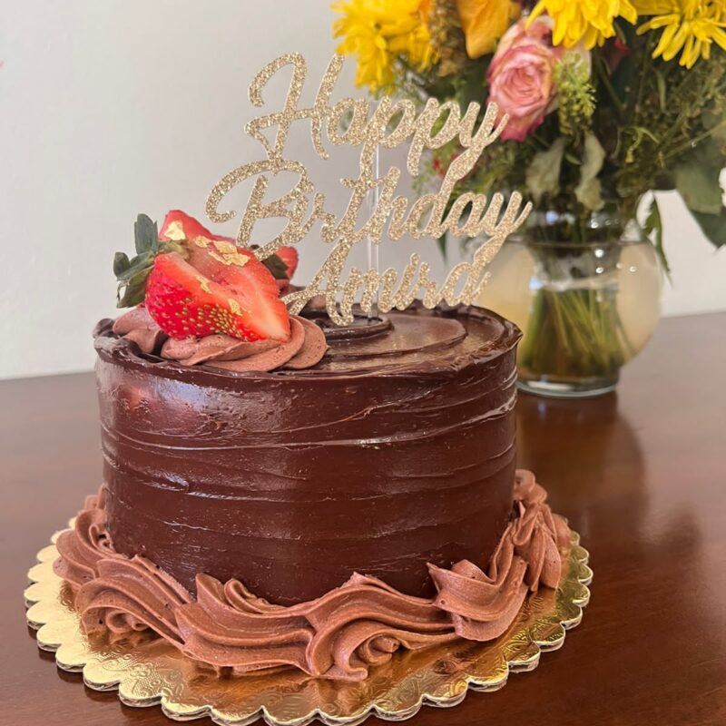 Happy Birthday with Name -Topper